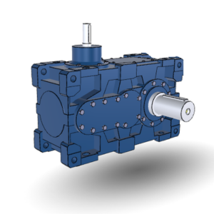 Figura 1: Redutor industrial de eixos ortogonais